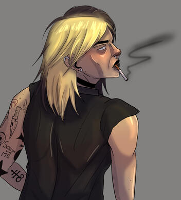 "Smoke break" - OC (2024)