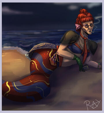 &quot;Excentric&quot; - MerMay2025 (OC by Relio)