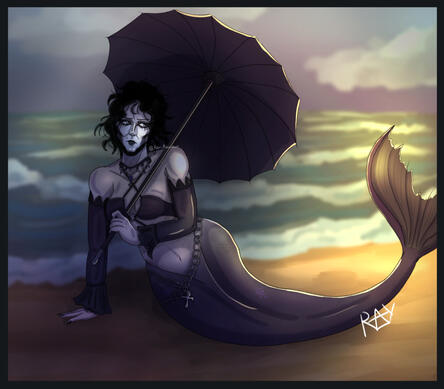 "Beach Goth" - MerMay2025